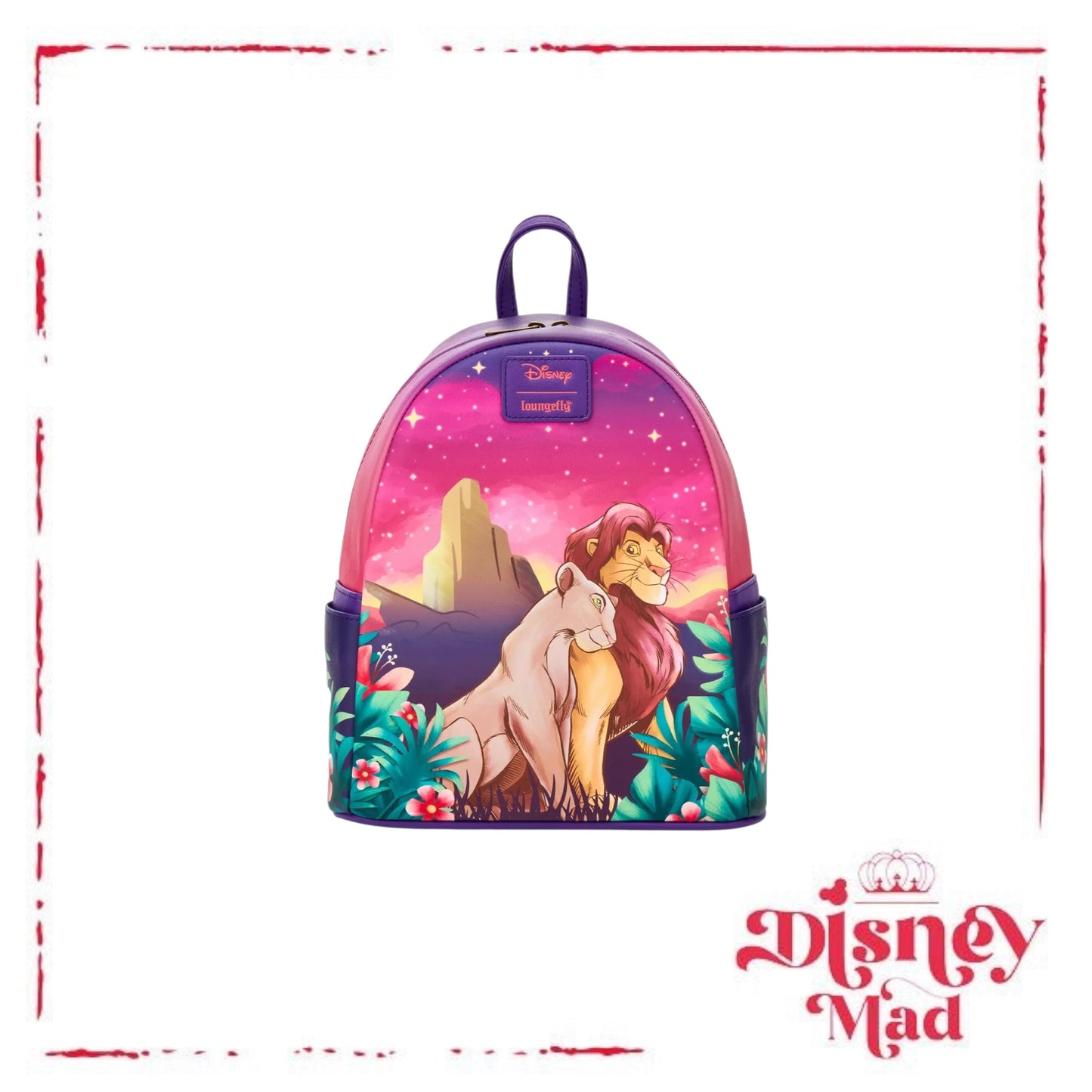 Loungefly Disney The Lion King Nala & Simba Pride Rock Mini Backpack