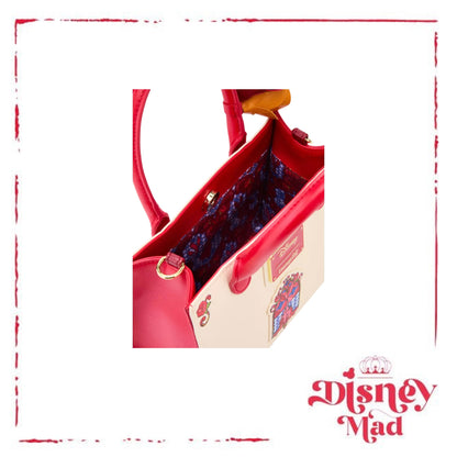 Loungefly Beauty and the Beast Belle Stained Glass Portrait Crossbody Bag- BoxLunch Exclusive