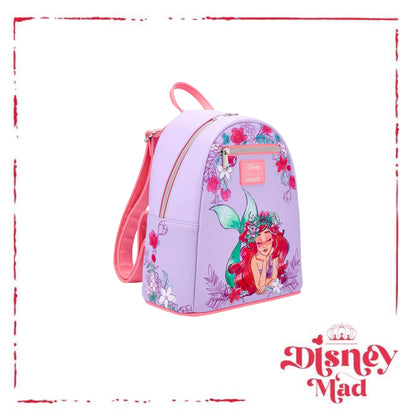 Loungefly Disney The Little Mermaid Floral Dream Mini Backpack