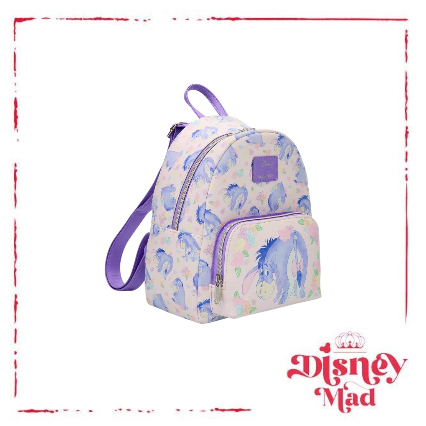Loungefly Disney Winnie The Pooh Eeyore Floral Mini Backpack