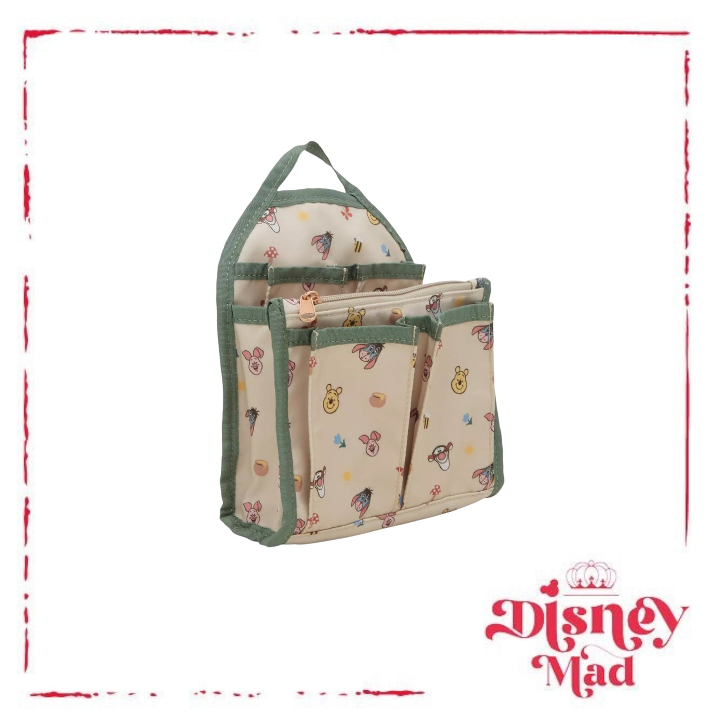 Disney Winnie the Pooh Botanical Mini Backpack Organiser insert