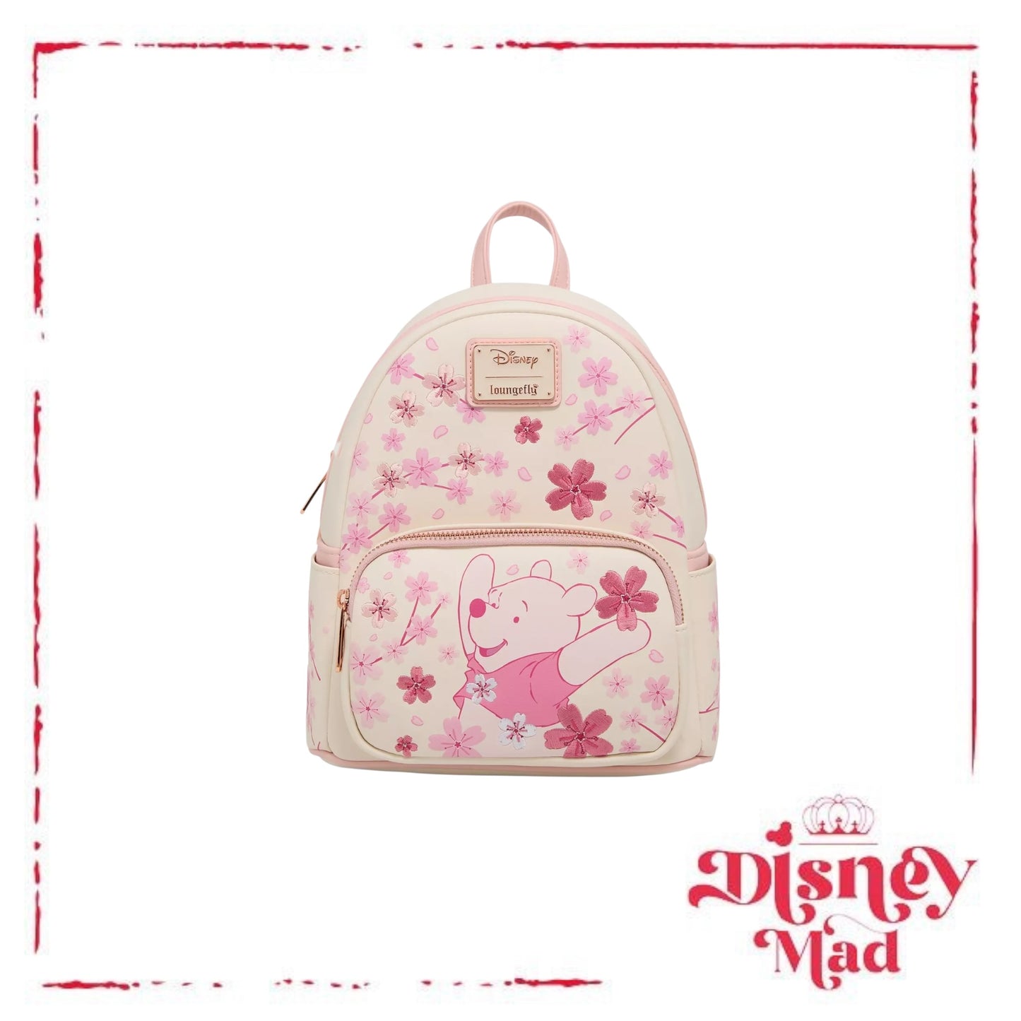 Loungefly Disney Winnie the Pooh Cherry Blossom Mini Backpack