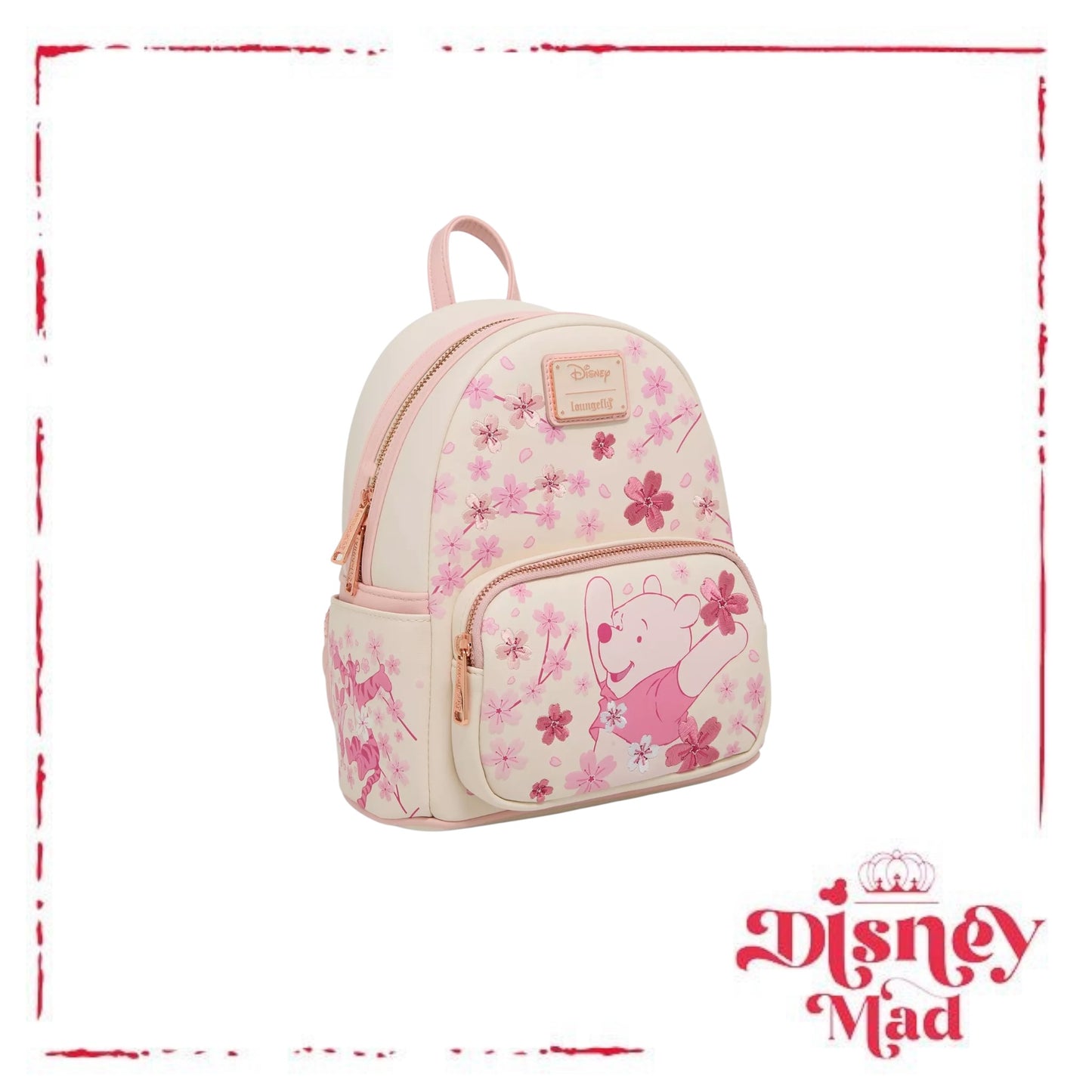 Loungefly Disney Winnie the Pooh Cherry Blossom Mini Backpack