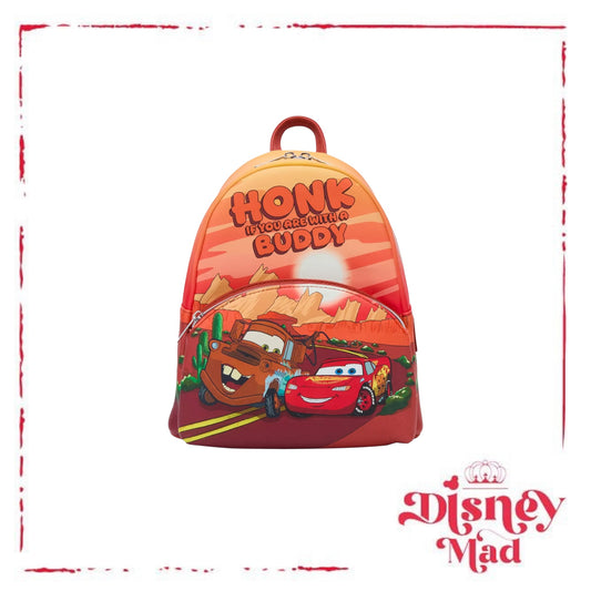 Loungefly Disney Pixar Cars Duo Radiator Springs Mini Backpack