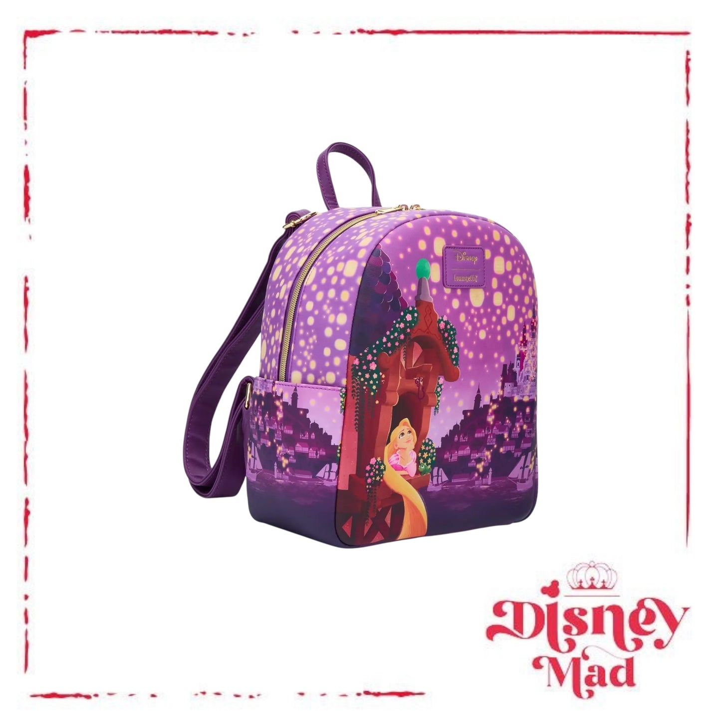Loungefly Disney Tangled Rapunzel Lantern Night Mini Backpack