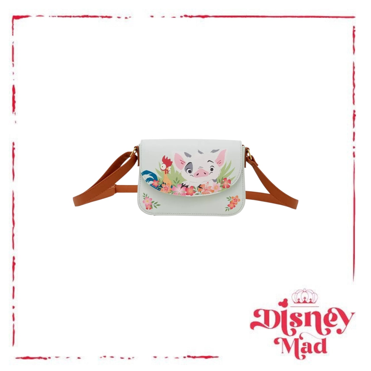Loungefly Disney Moana Pua & Hei Hei Crossbody Bag