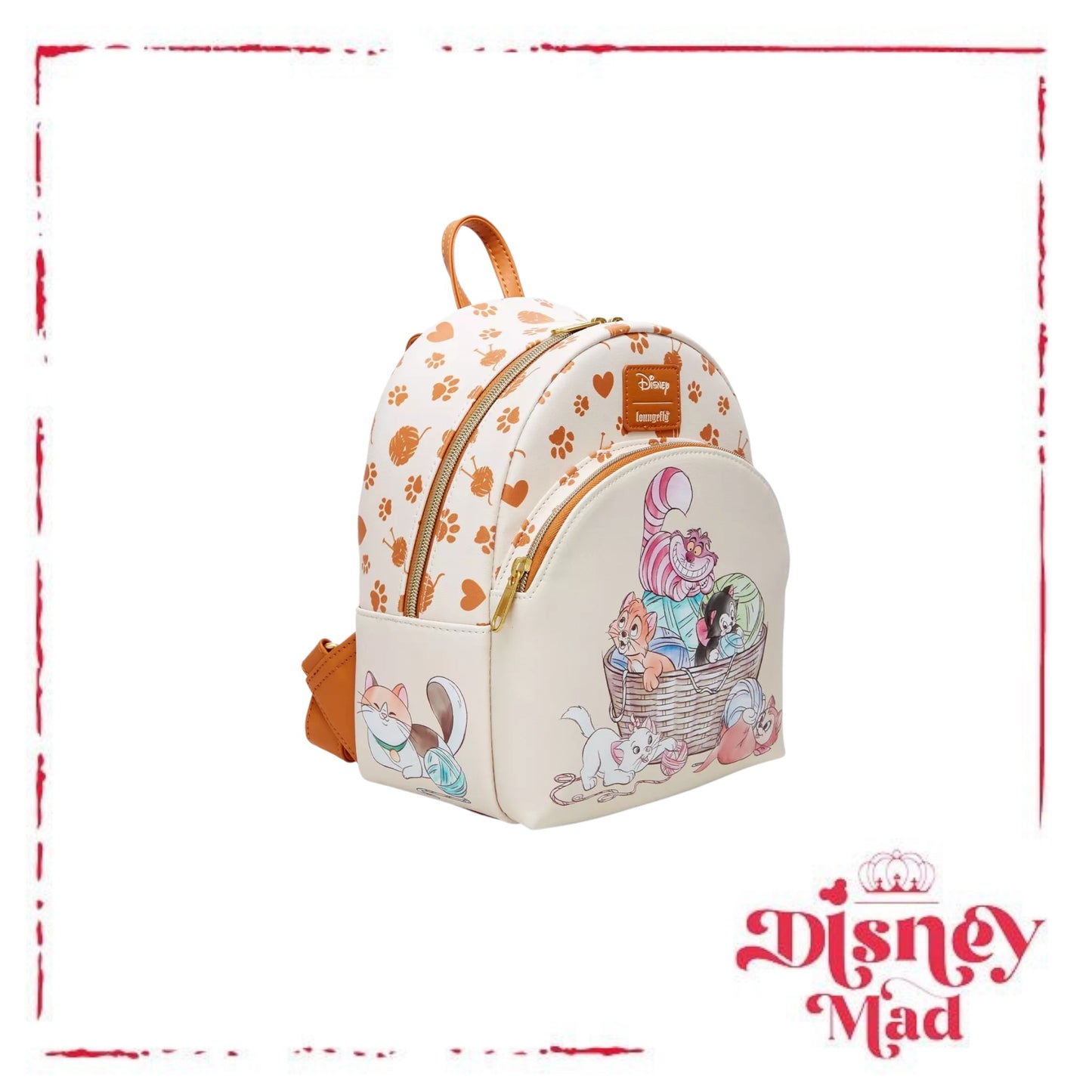 Loungefly Disney Cats Yarn Mini Backpack