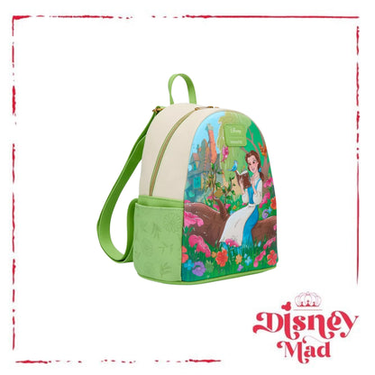 Loungefly Disney Beauty And The Beast Belle Reading Mini Backpack