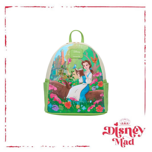 Loungefly Disney Beauty And The Beast Belle Reading Mini Backpack