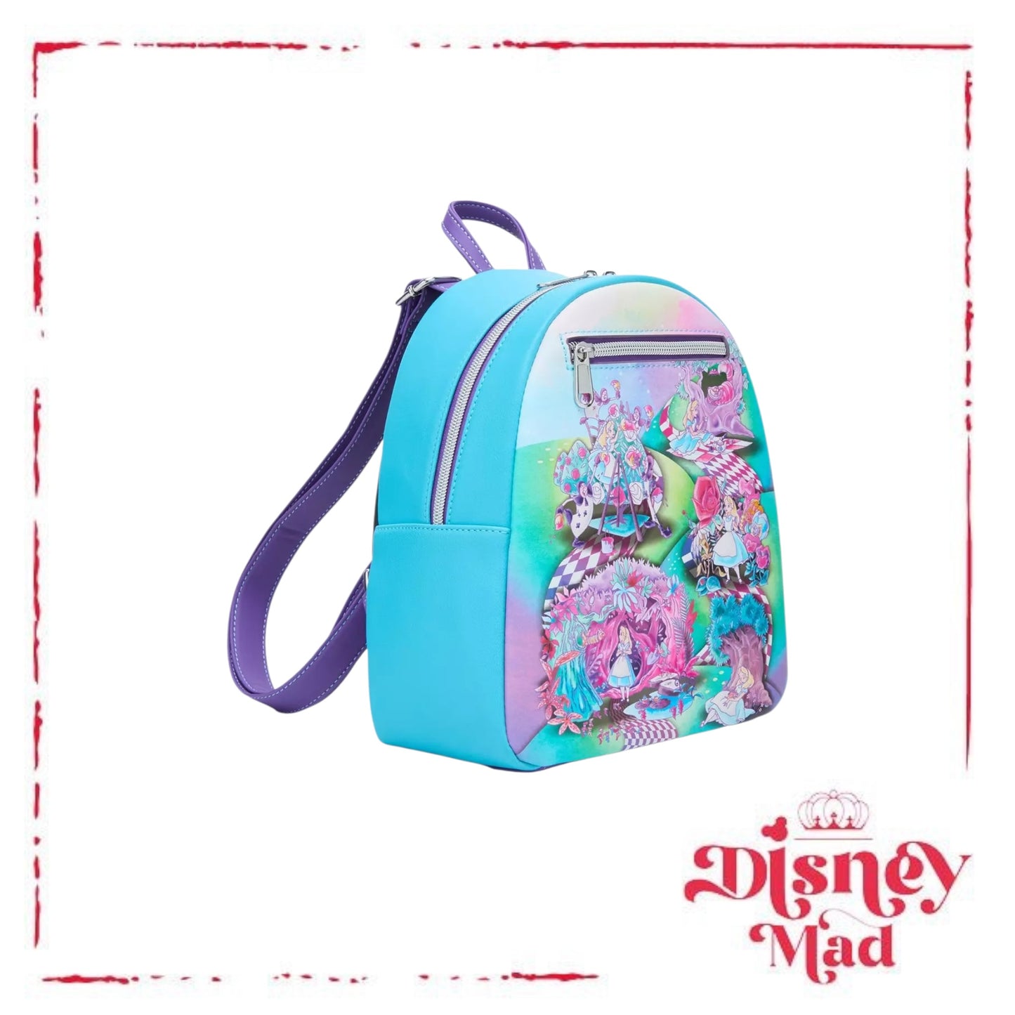 Loungefly Disney Alice In Wonderland Scenes Mini Backpack