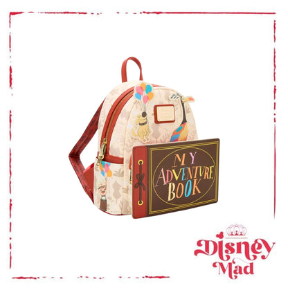 Loungefly Disney Pixar Up My Adventure Book Mini Backpack