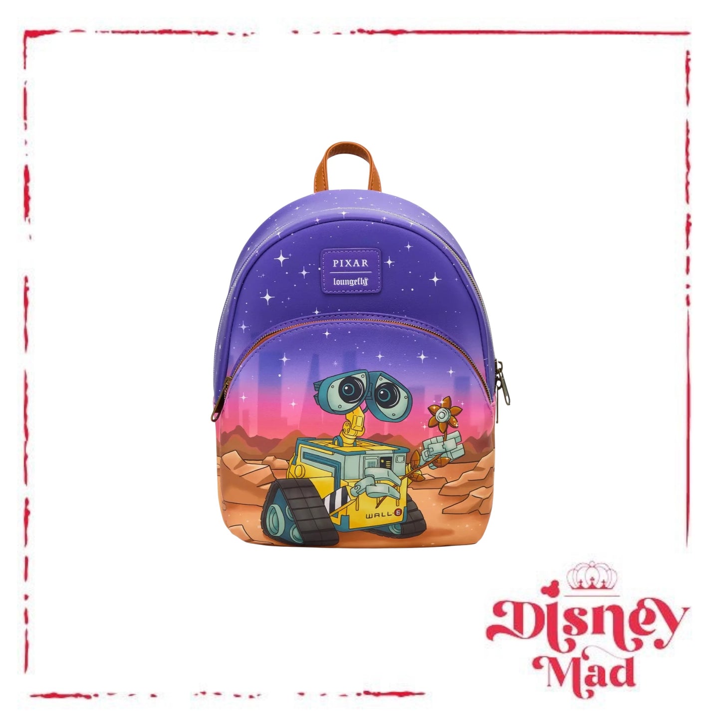 Loungefly Disney Pixar WALL-E Night Scene Mini Backpack