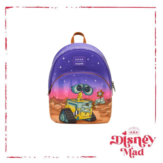 Loungefly Disney Pixar WALL-E Night Scene Mini Backpack
