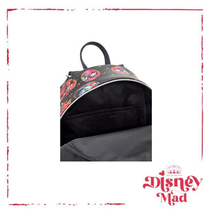 Loungefly Disney Villains Portrait Stars Mini Backpack