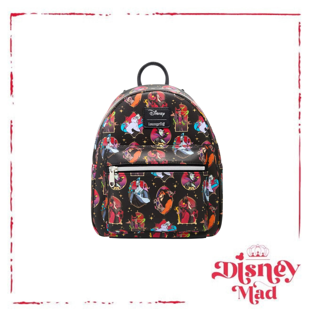 Loungefly Disney Villains Portrait Stars Mini Backpack