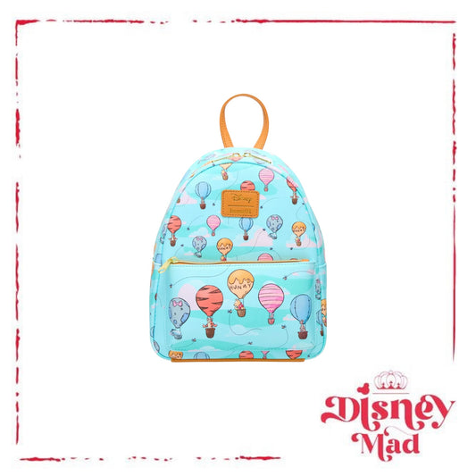 Loungefly Disney Winnie The Pooh Hot Air Balloons Mini Backpack