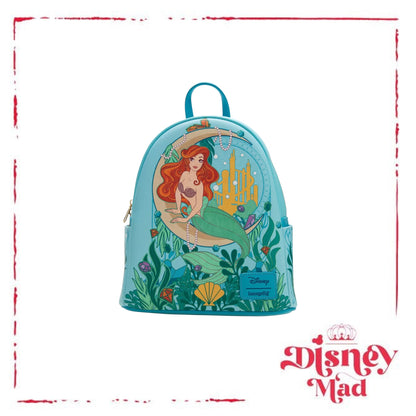 Loungefly Disney The Little Mermaid Moon Ocean Mini Backpack