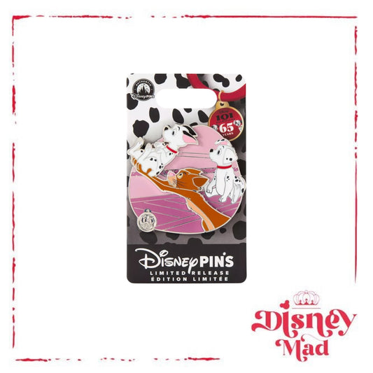 Sgt. Tibbs, Lucky and Rolly Pin, 101 Dalmatians 65th Anniversary - Disney Parks