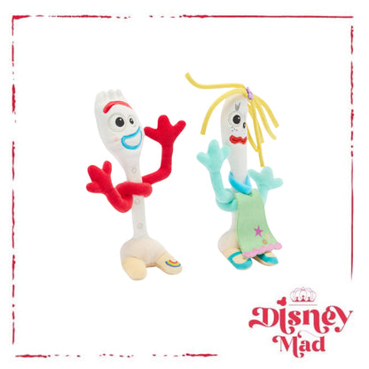 Forky and Karen Beverly Magnetic Mini Shoulder Soft Toy Set, Toy Story - Disney Parks