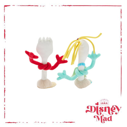 Forky and Karen Beverly Magnetic Mini Shoulder Soft Toy Set, Toy Story - Disney Parks