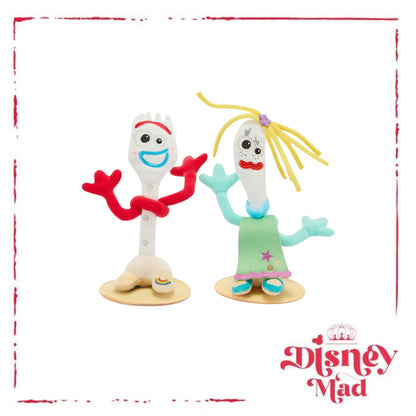 Forky and Karen Beverly Magnetic Mini Shoulder Soft Toy Set, Toy Story - Disney Parks