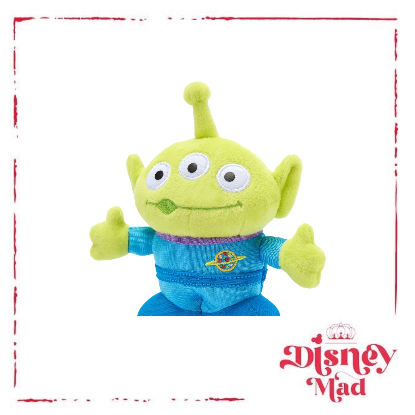 Toy Story Alien Shoulder Pal Talking Soft Toy - Disney Parks