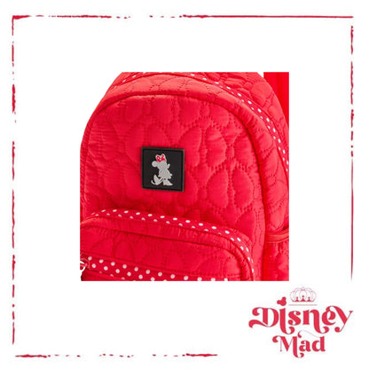 Minnie Mouse Quilted Mini Backpack - Disney Parks