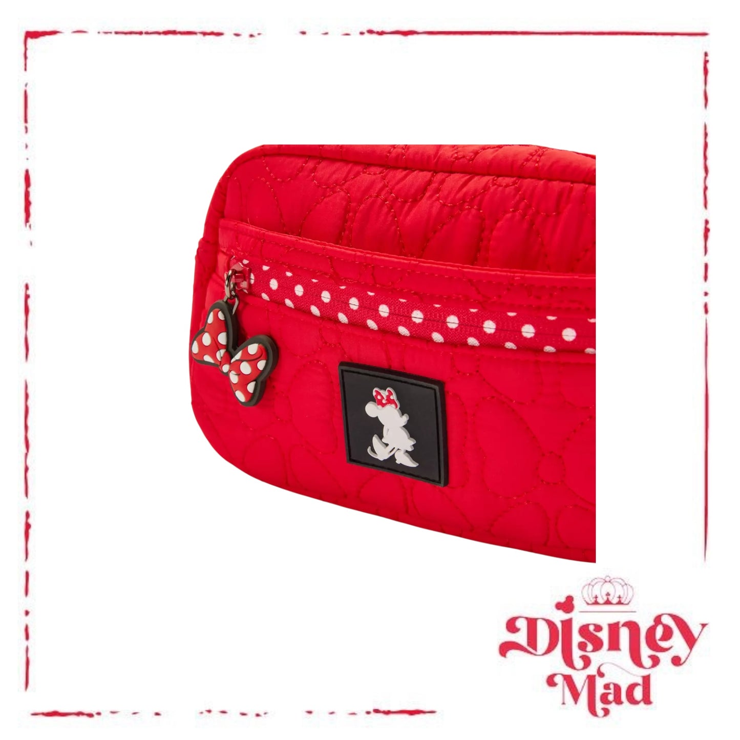 Minnie Mouse Quilted Hip Pack - Disney Parks