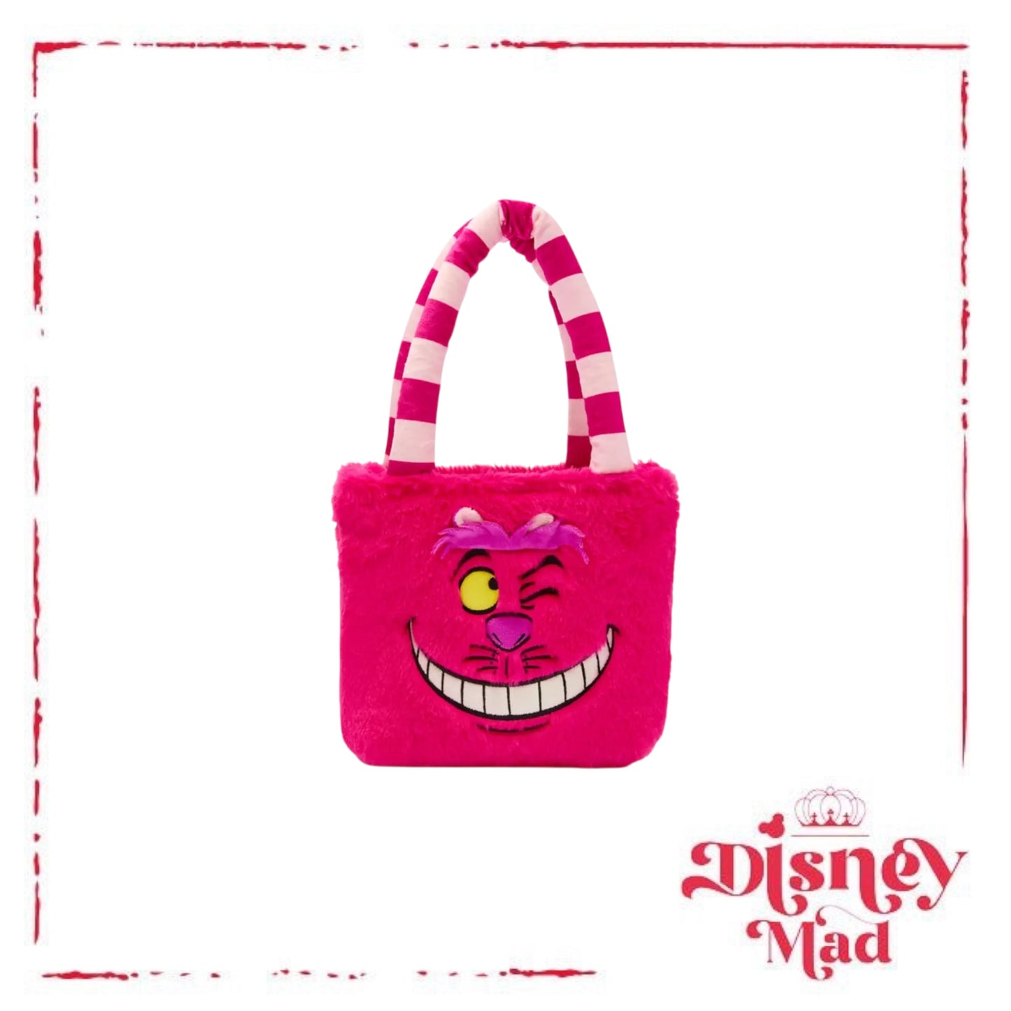 Cheshire Cat Plush Crossbody Bag – Alice in Wonderland - Disney Parks