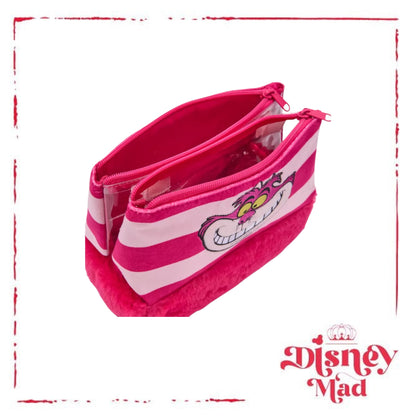 Disney Parks Cheshire Cat Plush Cosmetic Case – Alice in Wonderland