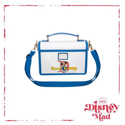 Mickey Mouse and Friends Loungefly Crossbody Bag – Disneyland 70th Anniversary