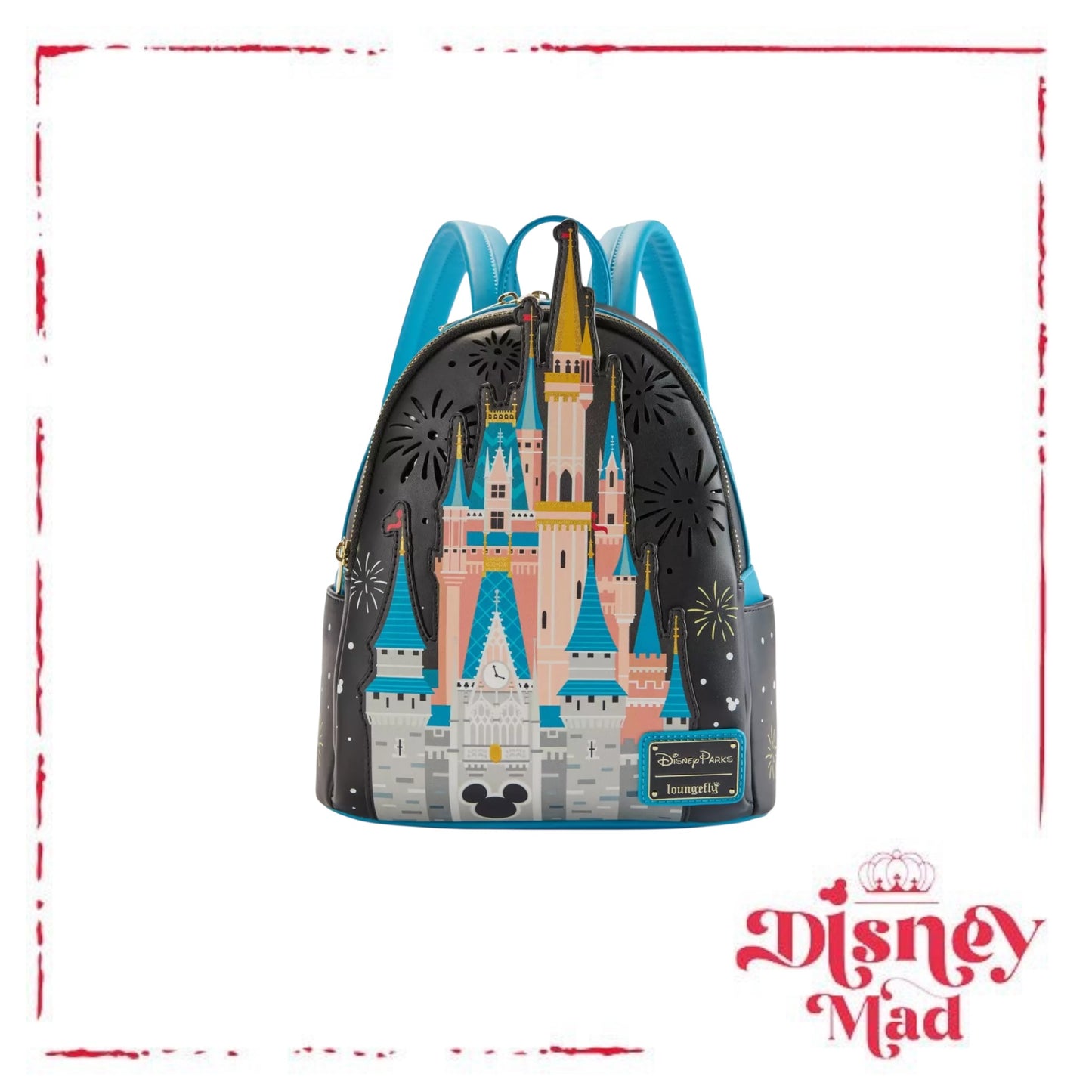 Cinderella Castle Light-Up Loungefly Mini Backpack – Walt Disney World
