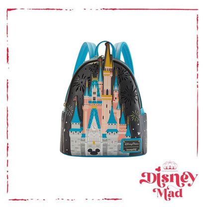 Cinderella Castle Light-Up Loungefly Mini Backpack – Walt Disney World
