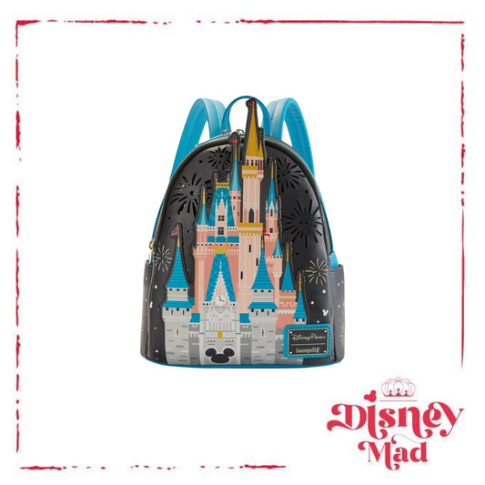 Cinderella Castle Light-Up Loungefly Mini Backpack – Walt Disney World