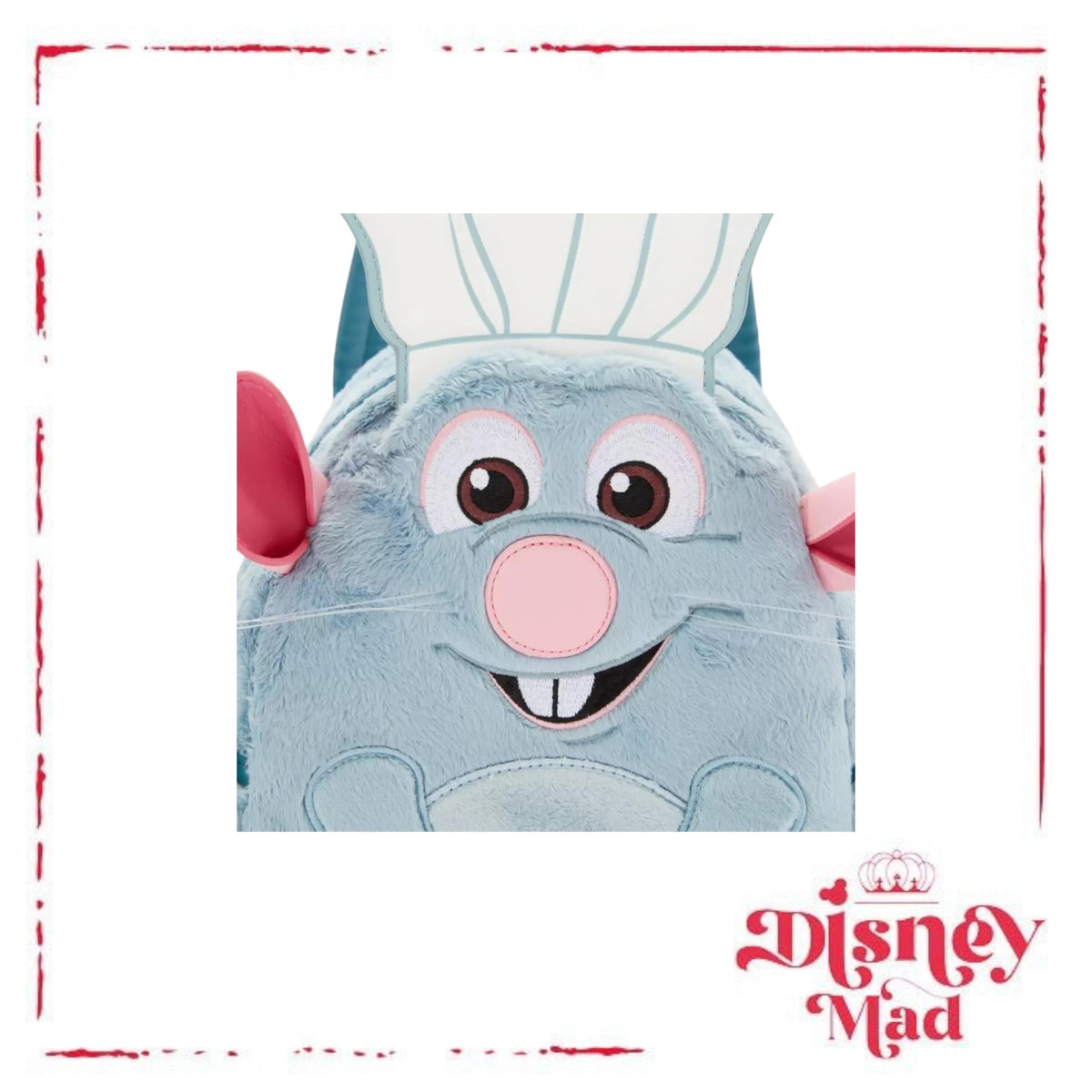 Remy Plush Loungefly Mini Backpack – Ratatouille