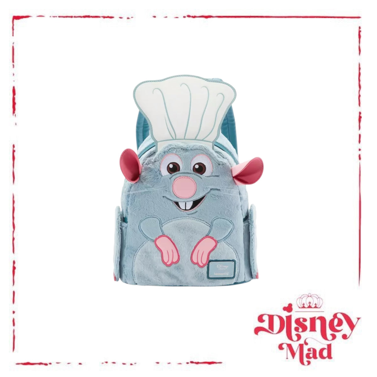 Remy Plush Loungefly Mini Backpack – Ratatouille