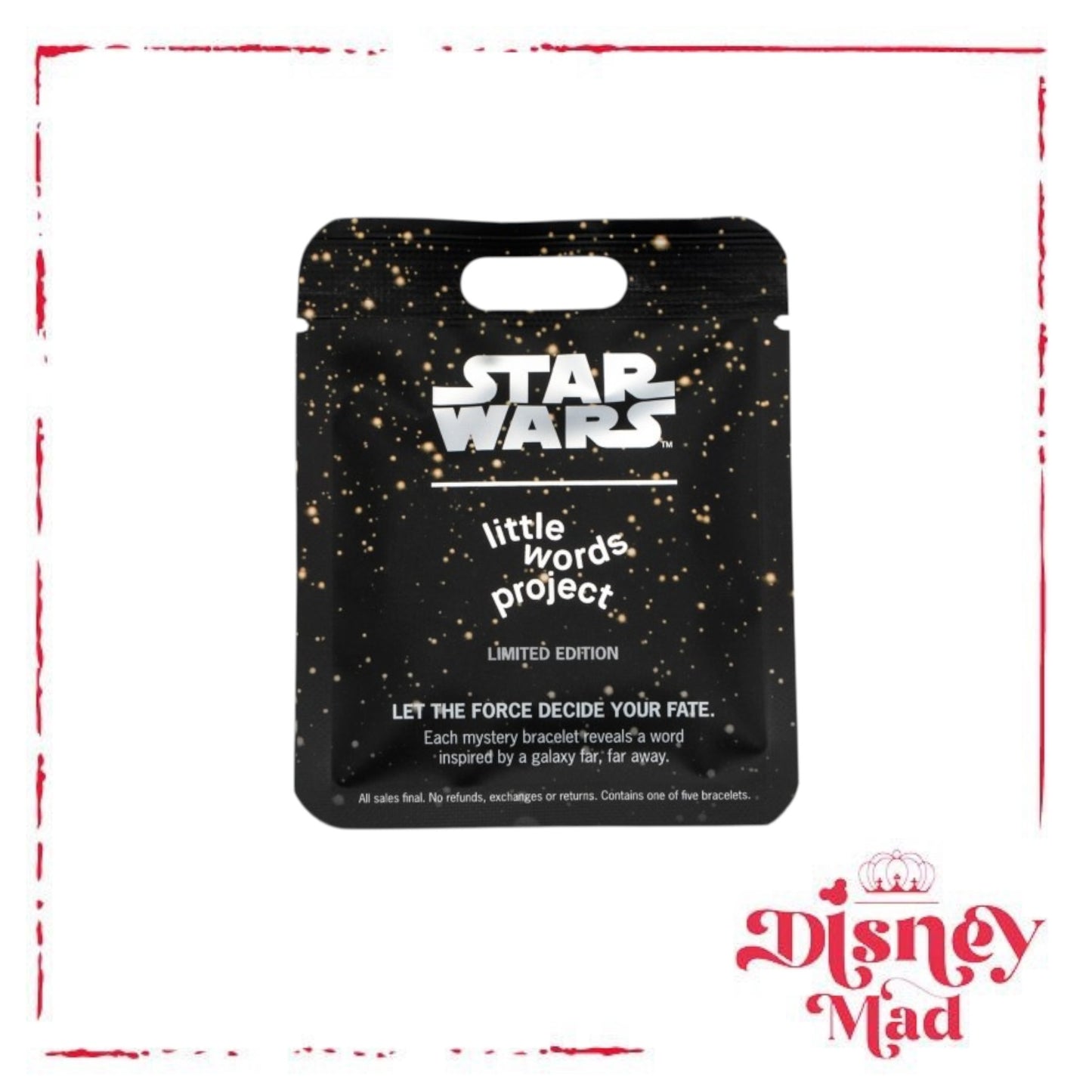 Star Wars Mystery Bracelet by Little Words Project – Limited Edition