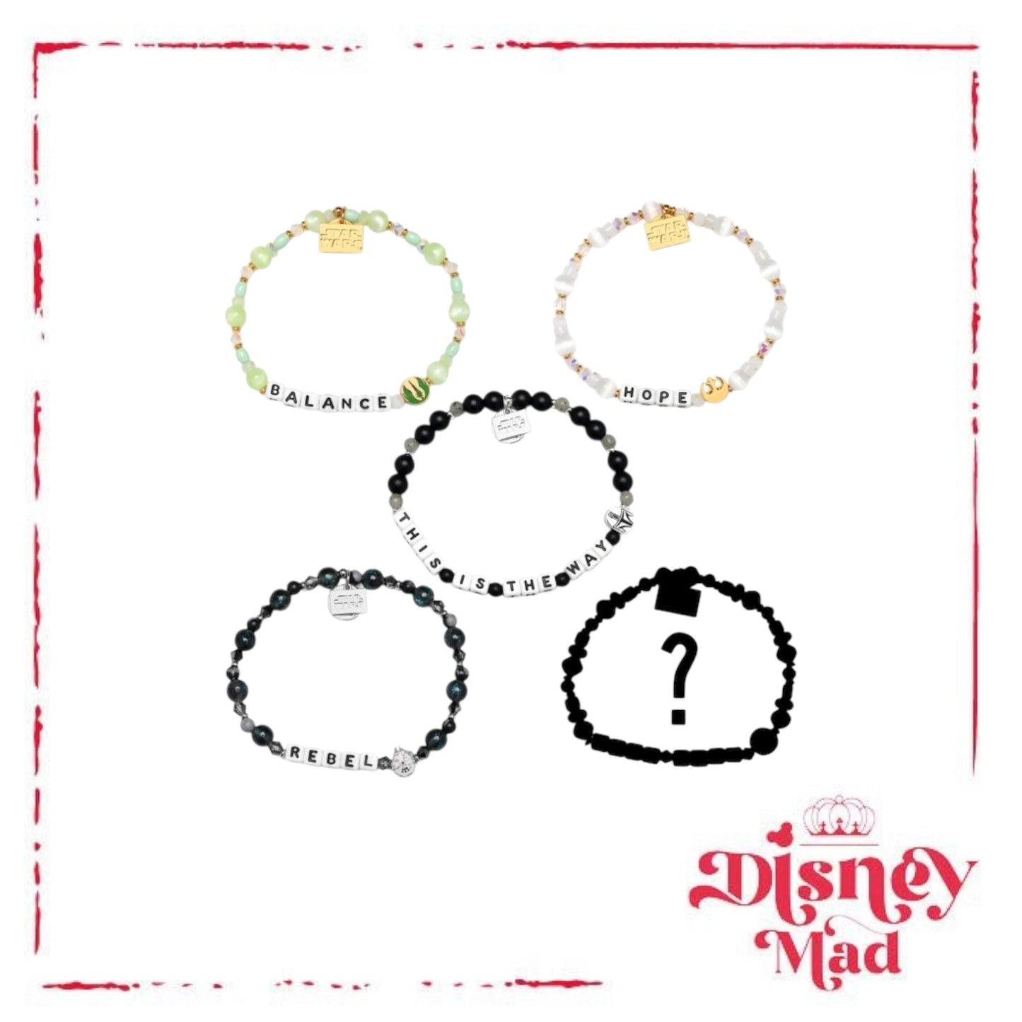 Star Wars Mystery Bracelet by Little Words Project – Limited Edition