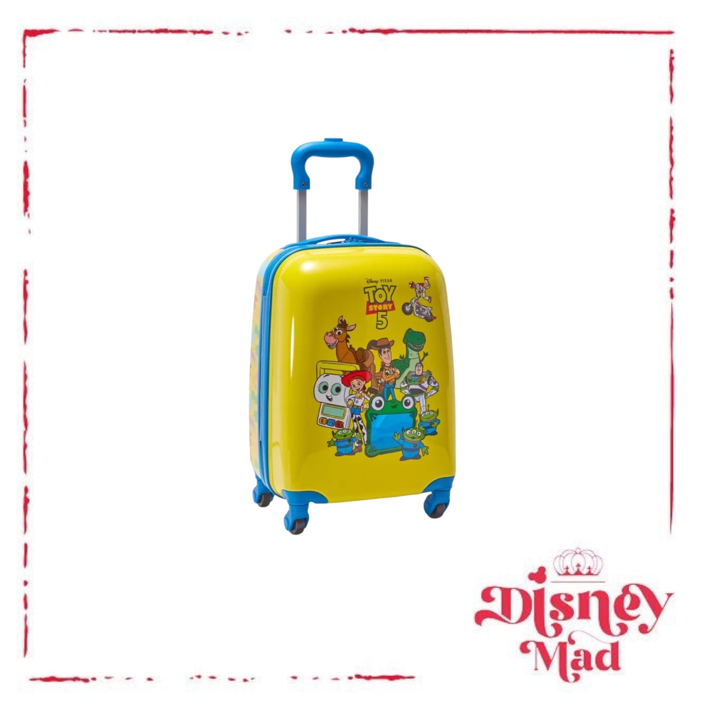 Disney Parks Toy Story 5 Rolling Luggage