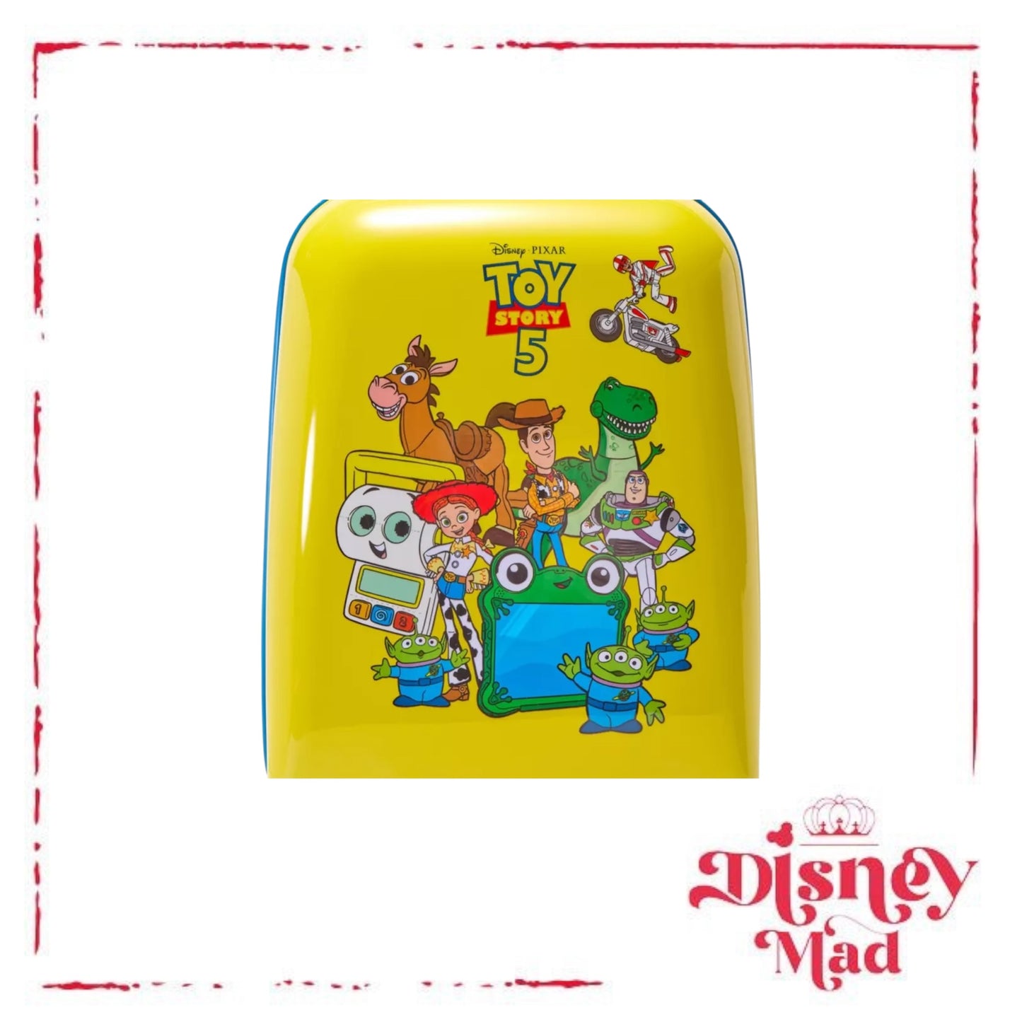 Disney Parks Toy Story 5 Rolling Luggage
