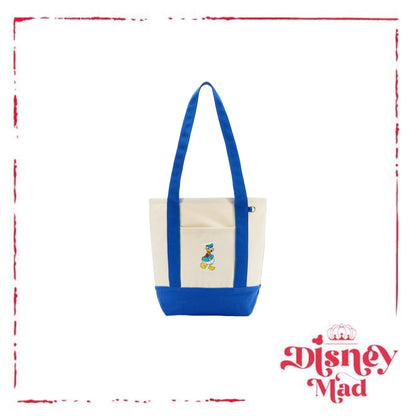 Donald Duck Canvas Tote Bag Disney Parks