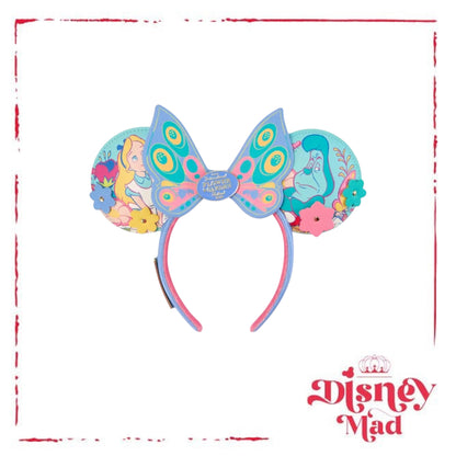 Alice in Wonderland Loungefly Ear Headband for Adults – EPCOT International Flower & Garden Festival 2026