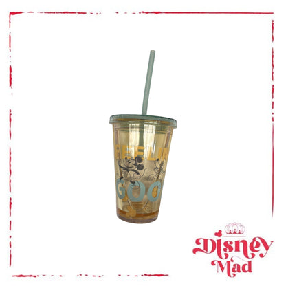 Disney Mickey Mouse & Friends 8.4oz Plastic Tumbler with Straw