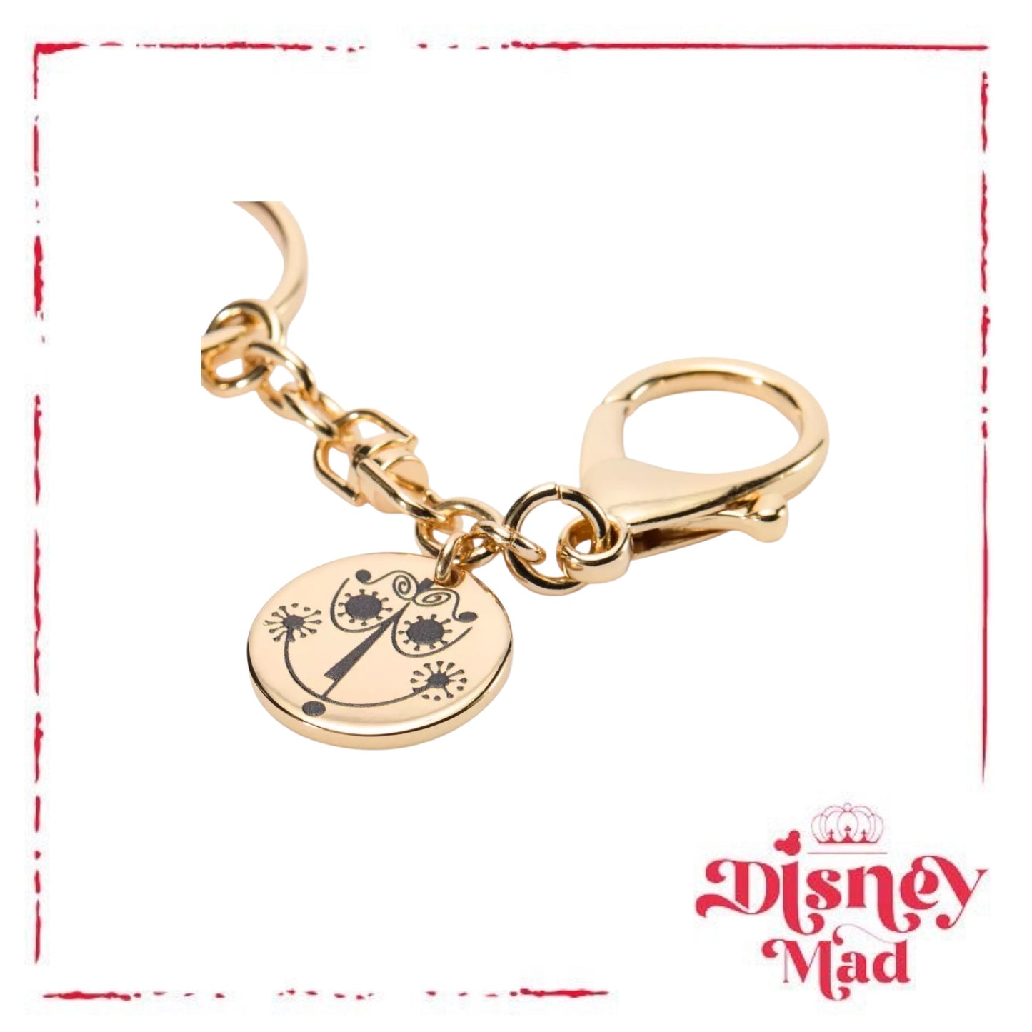 Disney it's a small world Headband Holder Bag Charm - Disney Parks