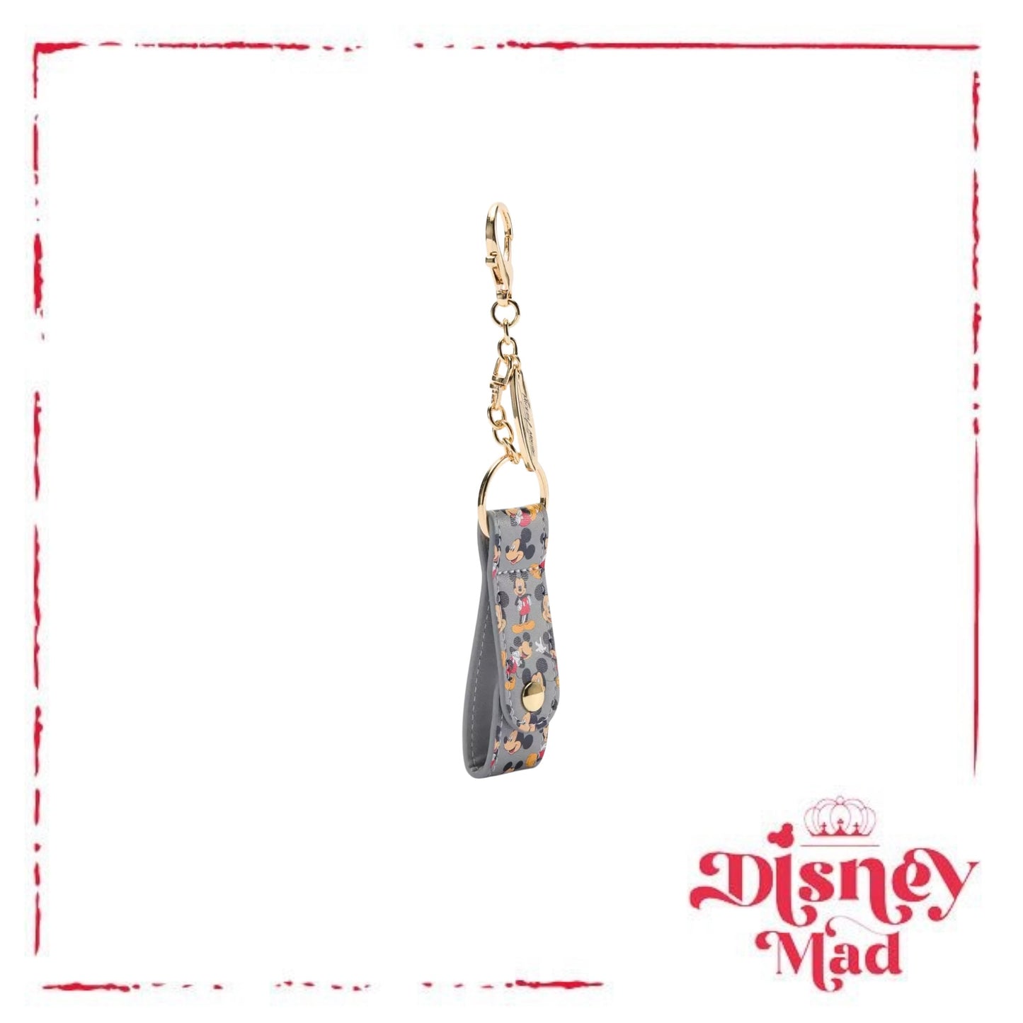 Mickey Mouse Headband Holder Bag Charm - Disney Parks