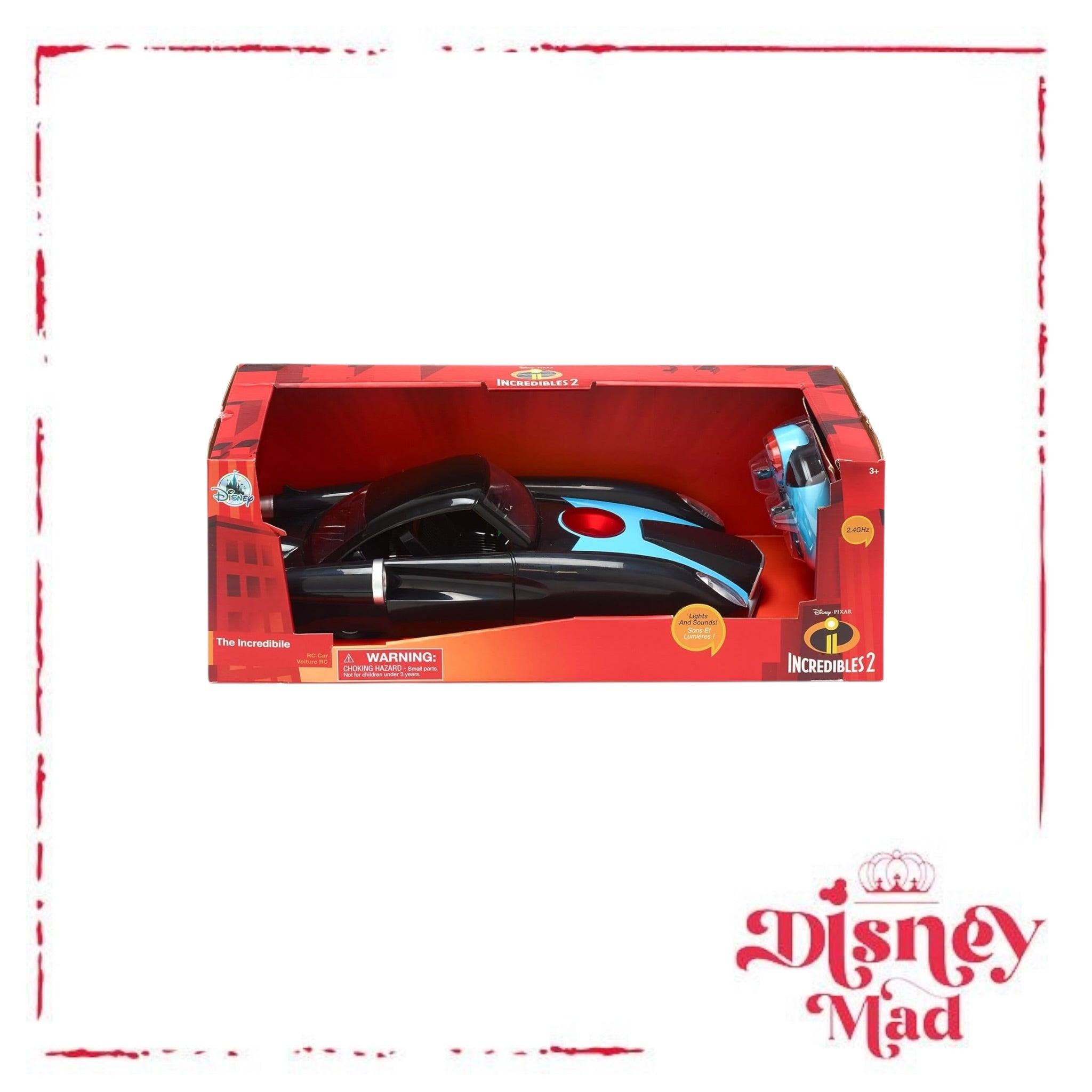 Disney Store Official The Incredibles Remote Control Car, 36cm / 14 ...