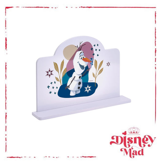 Disney Frozen Olaf Small Wall Mounted Shelf Storage Shelf Purple Finish