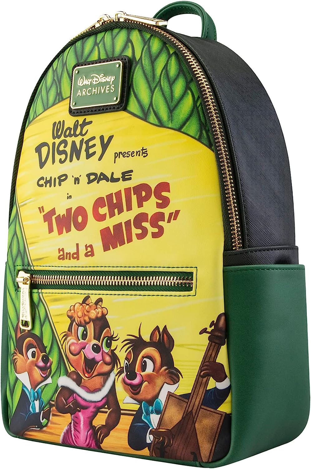 Loungefly Disney Treasures from the Vault Chip n Dale Chip and Dale Backpack