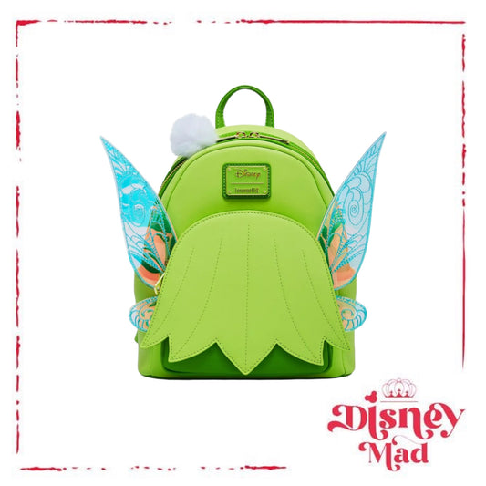 Loungefly Disney Peter Pan Tinker Bell Figural Glow-in-the-Dark Mini Backpack - BoxLunch Exclusive