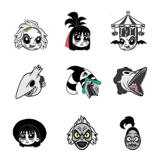 Beetlejuice - Blind Box Pins